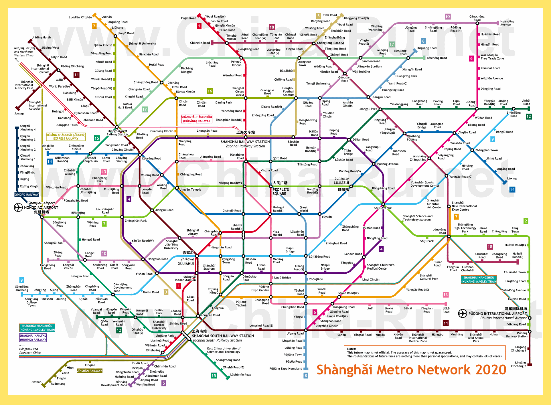 Карты Шанхая